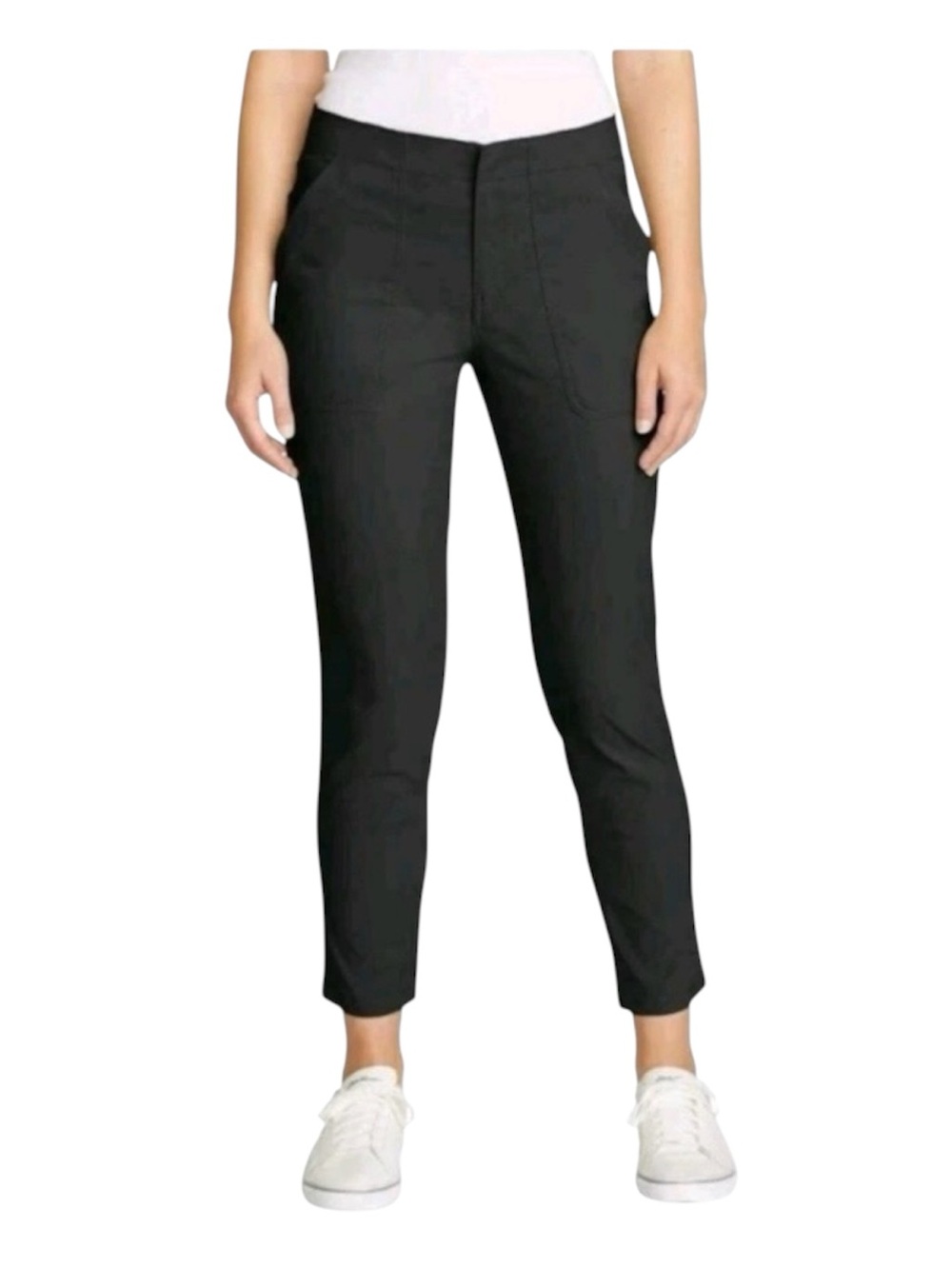 Eddie Bauer Horizon Straight
Ankle Stretch Black Pants Women Sz. 8 Travel/Casual